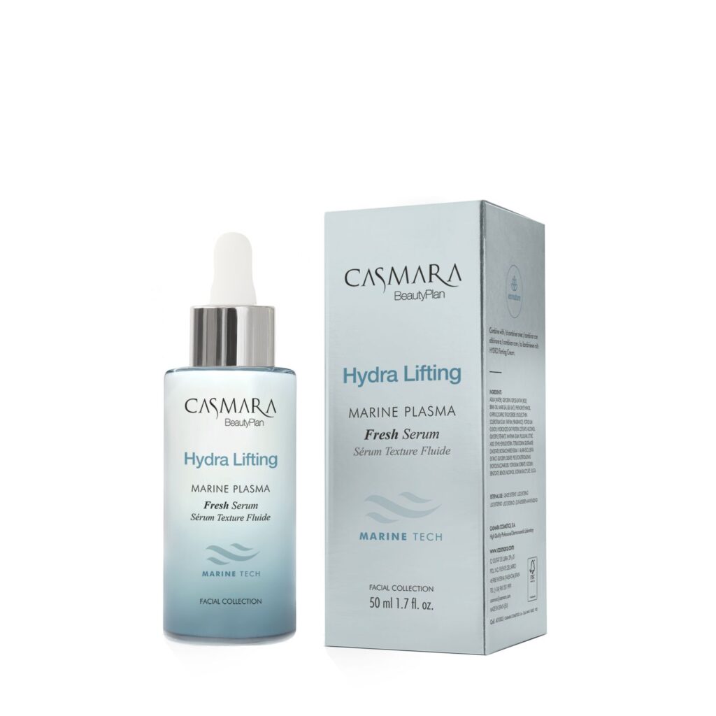 Hydra lifting. Marine plasma fresh serum